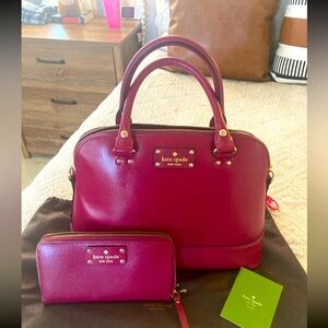 Kate Spade Satchel & Wallet